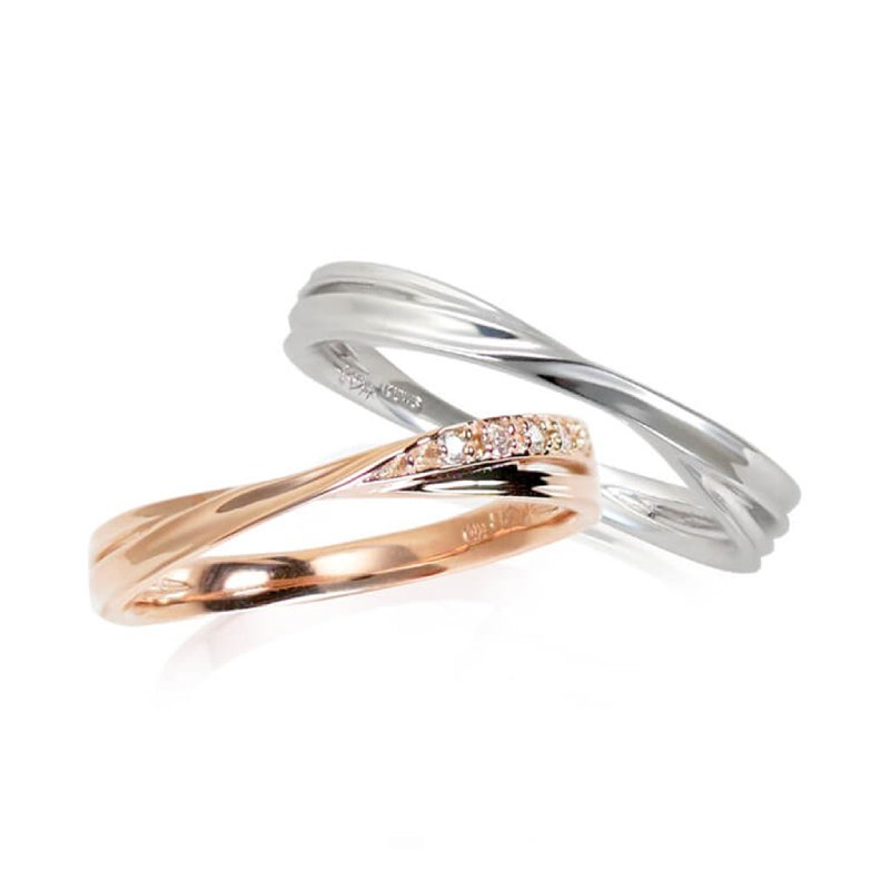 MakeS -おはよう、私のセイ 結婚指環ペアセット15号&9号 結婚指輪の